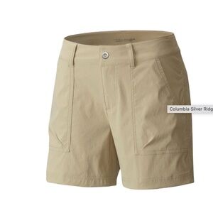 NWT Columbia Silver Ridge Stretch Short II - Size 10